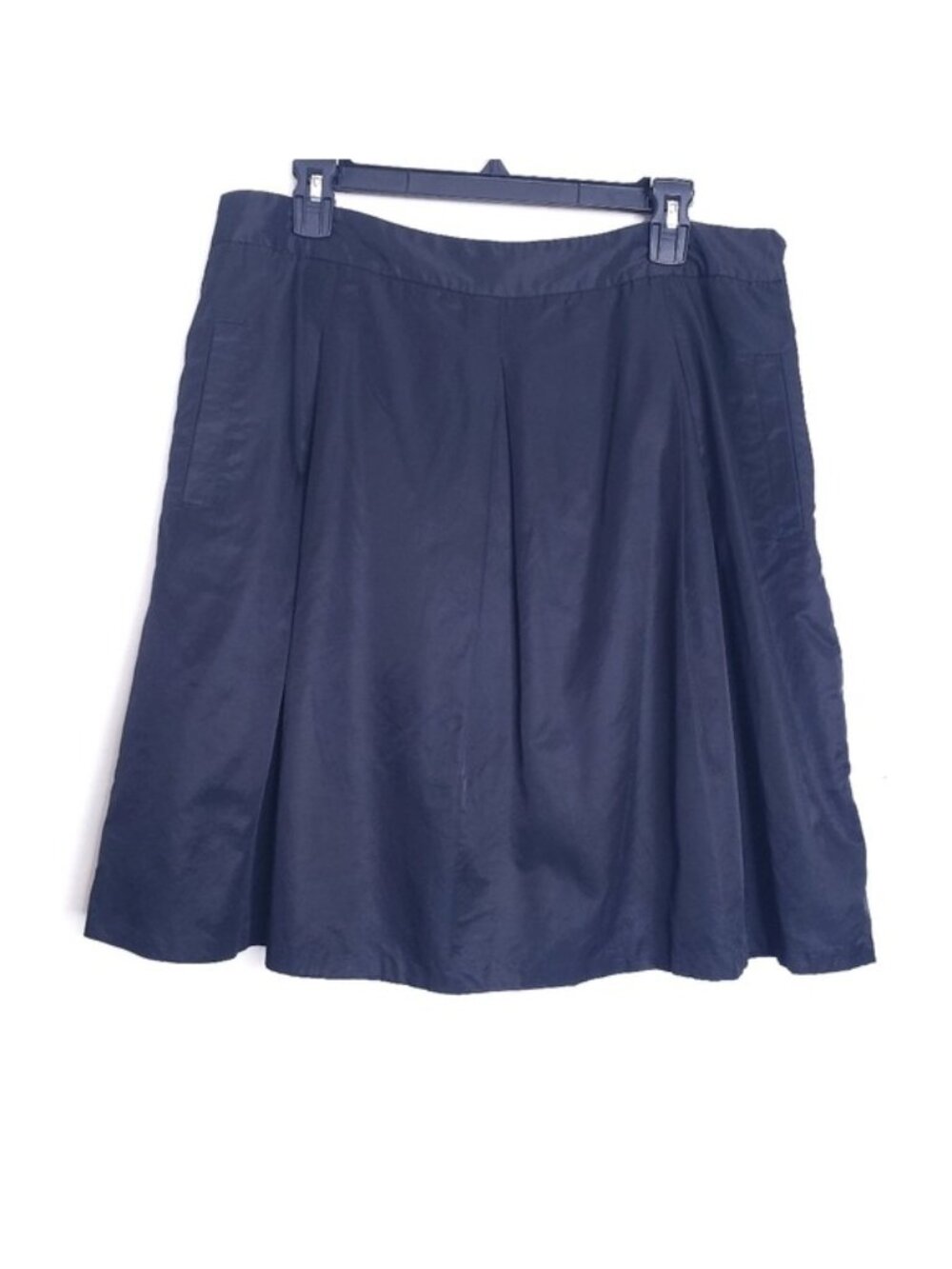 BCBGMaxAzria Black Pleated A-Line Mini Skirt Women's Size 12